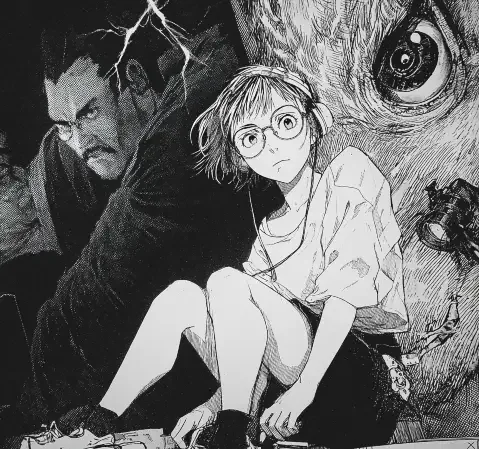 omofun动漫封面墙主视觉，多个漫画条目封面并排展示